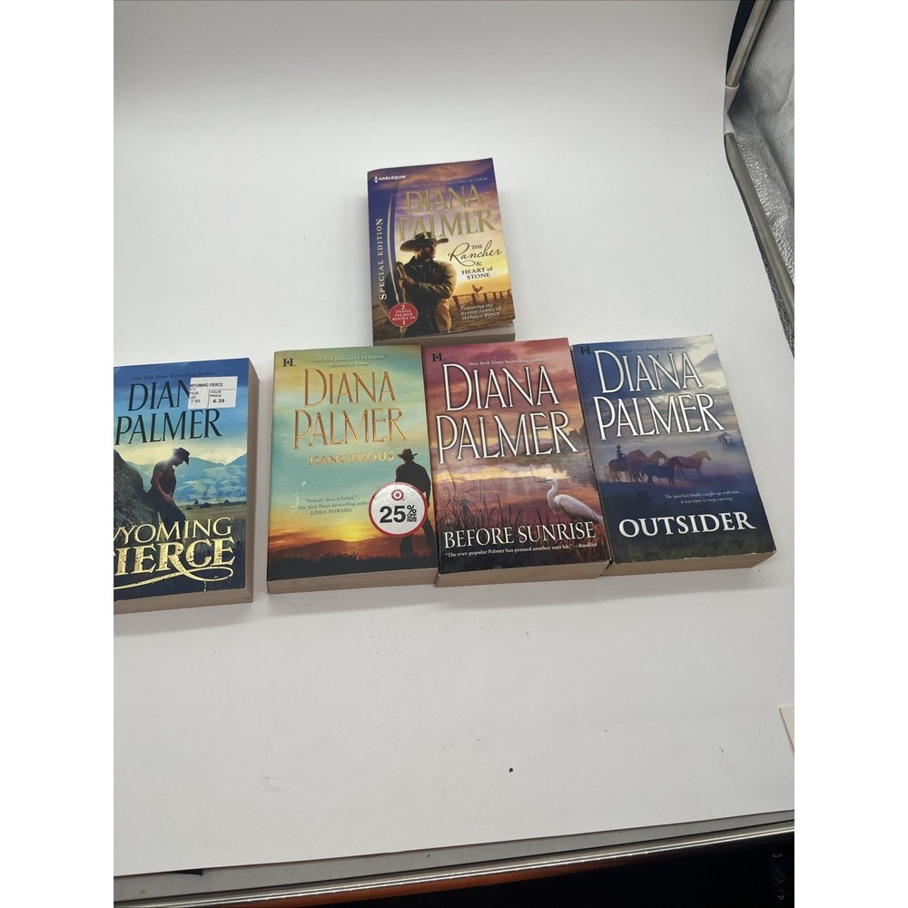 Wyoming Men Western Romance Lot of 5 Paperback Books by Diana Palmer Novels - Picture 3 of 16